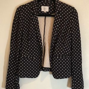 CLEARANCE!! Loft crop cotton blazer. Like new!